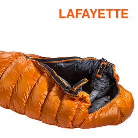 Sac de couchage durable écoresponsable en duvet d’oie – La Fayette – Valandré