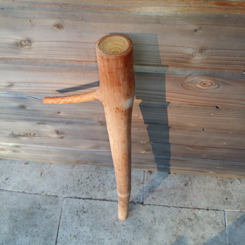 Bouffadou artisanal en bois de pin – Fait à la main en Lozère –  Traditionnel – Vivre dans la nature