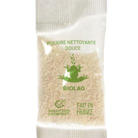 Savon en poudre en sachets léger bivouac écologique biodégradable – boite de 30 – BIOLAO