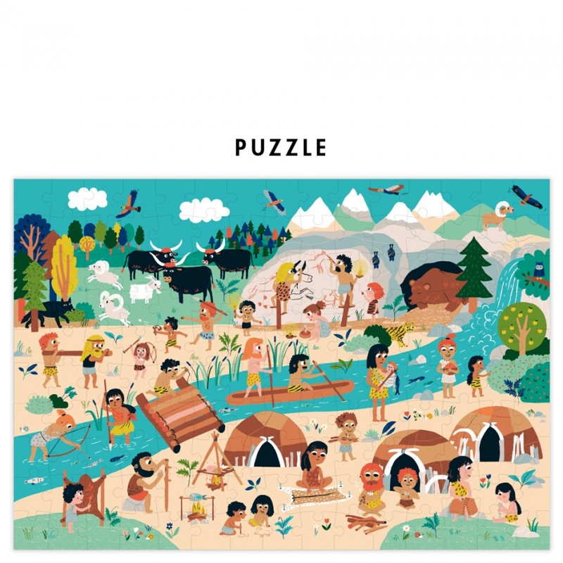 Puzzle Enfant 6 ans, Puzzle Educatif Préhistoire, Jeu Enfant
