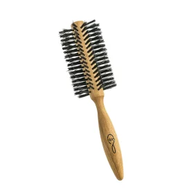 Brosse à cheveux ronde en bois brushing éco-responsable fabriquée en France – 1845