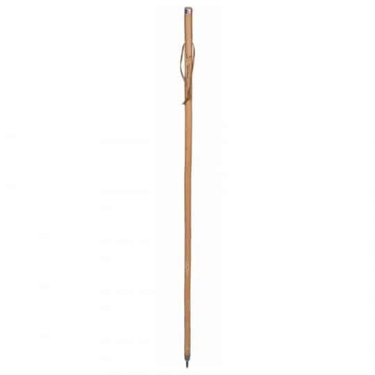 bâton de marche en bois artisanal Guidetti pour la randonnée