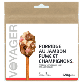 Porridge au jambon fumé et champignons 120g – Falières Nutrition