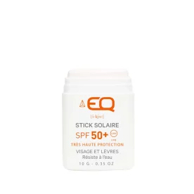 Stick Solaire éco-responsable et écologique Blanc SPF50+ – EQ Love