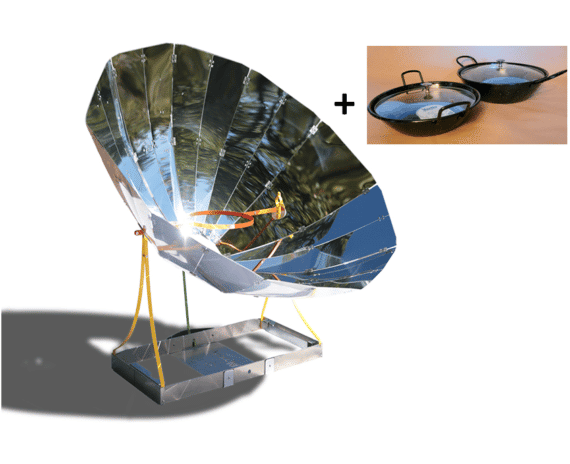 Kit four solaire et 2 poêlons