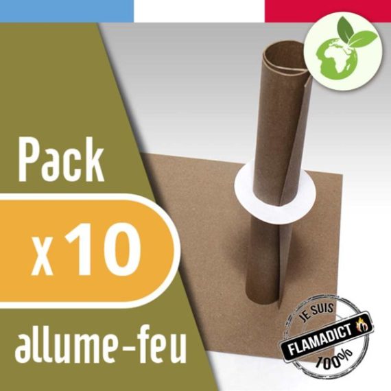 Allume-feu écologique Lisa 12 pièces durée 10 minutes Allume-feu écologique Lisa 12 pièces durée 10 minutes