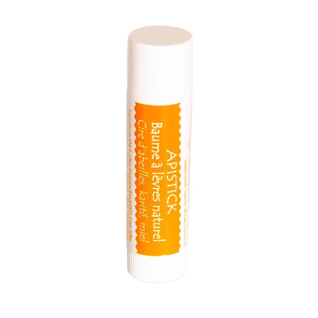 baume à lèvres écoresponsable fait en france naturel et hydratant apistick