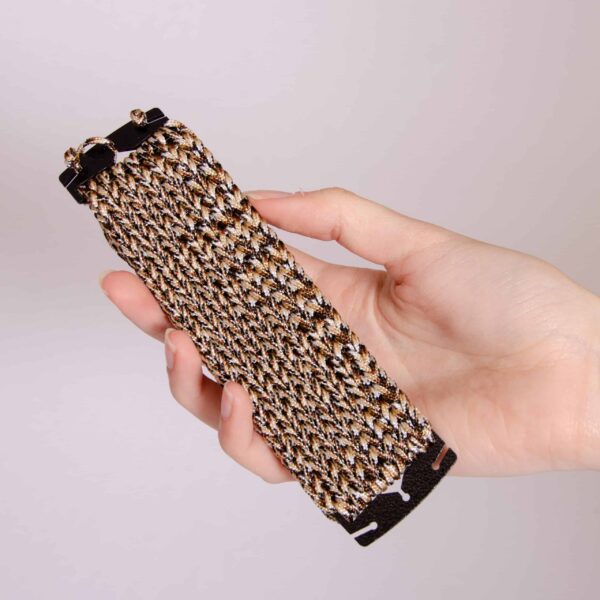 Bracelet Paracorde tressé avec griffe de dragon en zircon | Shop Survie