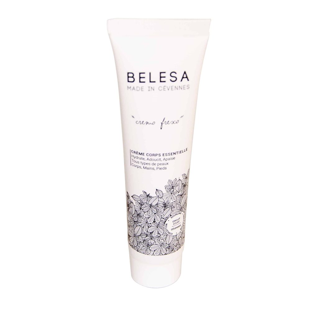 crème corps mains et pieds naturelle belesa