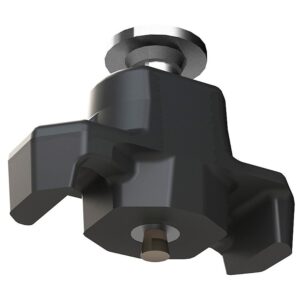 kit de 14 clous icespike pour raquette à neige noir evvo snowshoes