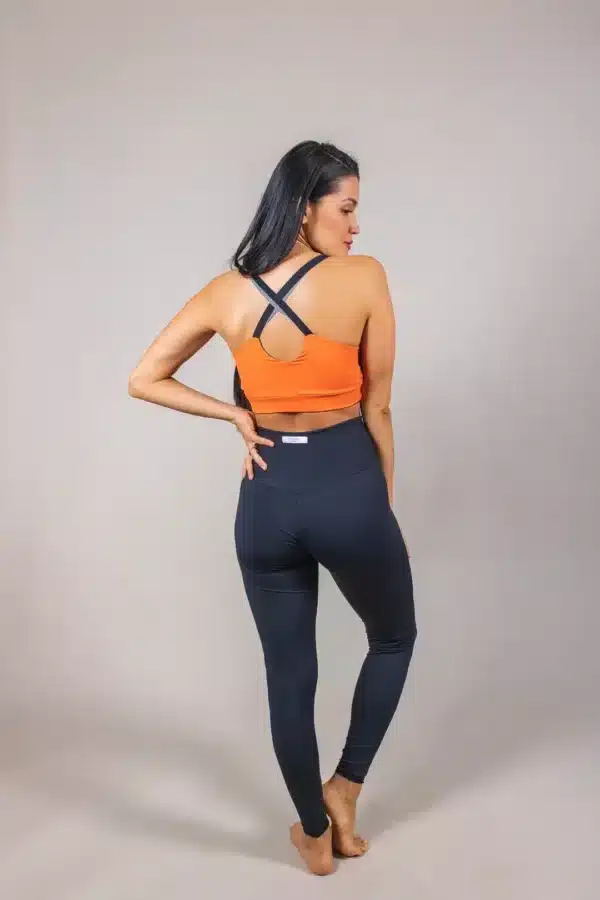 Legging yoga made in france - Femme - Noir - La Pièce Paris – Image 7